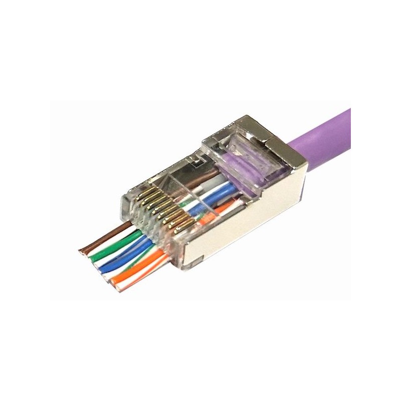 MicroConnect Modular EZ Plug RJ45 8P8C